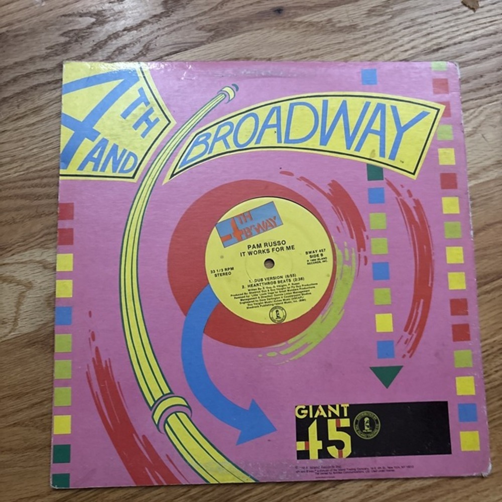 Pam Russo A Girl Like Me OVP 4th & Broadway Vinyl LP vg+